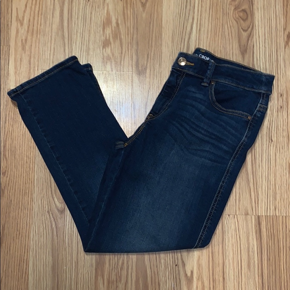 EUC the Platinum CROP Jeans